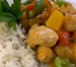 Hähnchen aus dem Wok